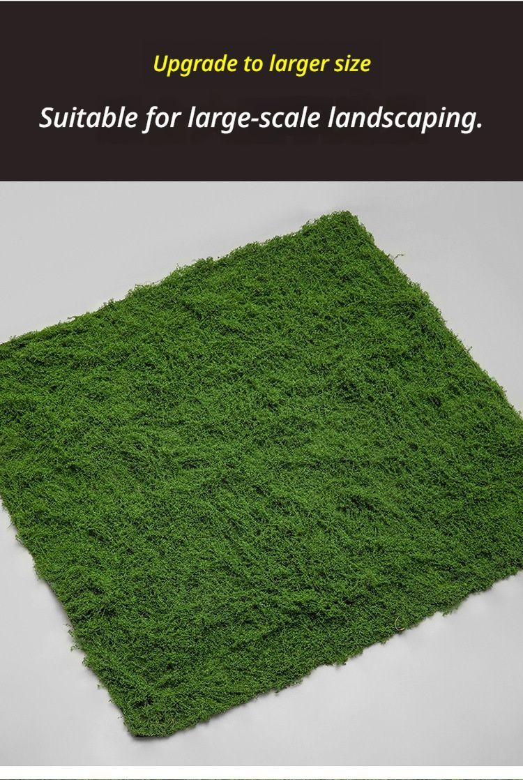 diy artificial moss lawn-Light Green Filamentous Moss 1000g (Bulk) - Image 6