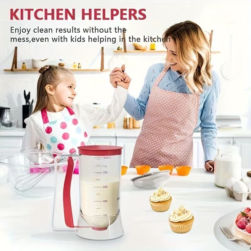 Handheld cake batter separator-Purple - Image 3
