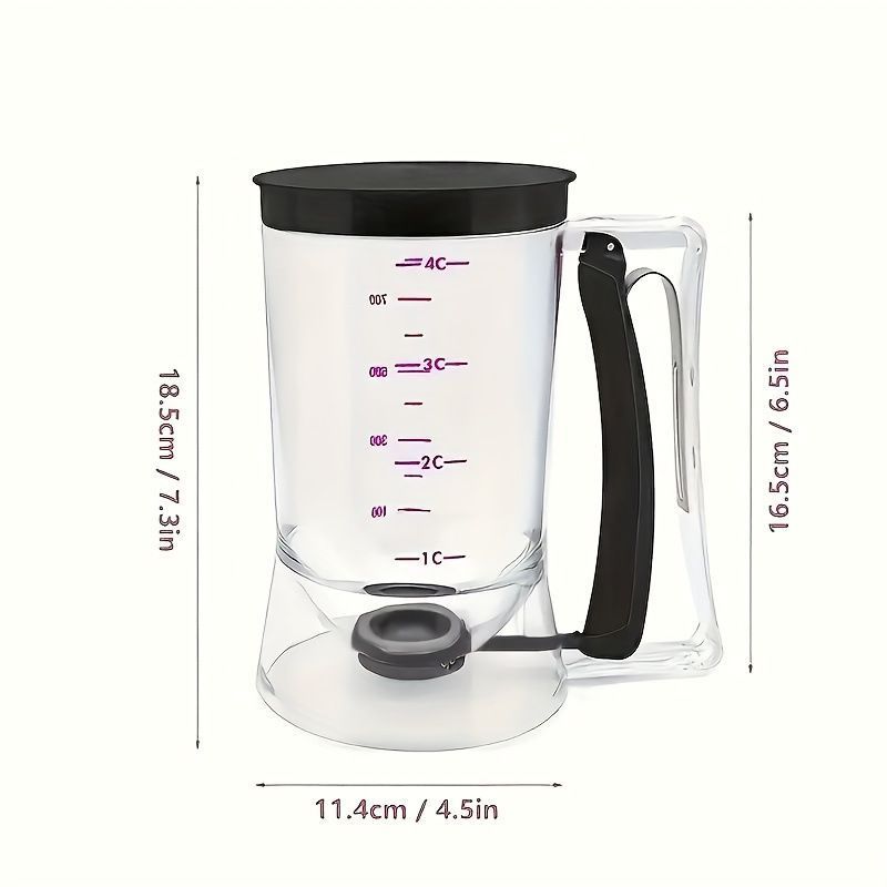 Handheld cake batter separator-Purple - Image 6