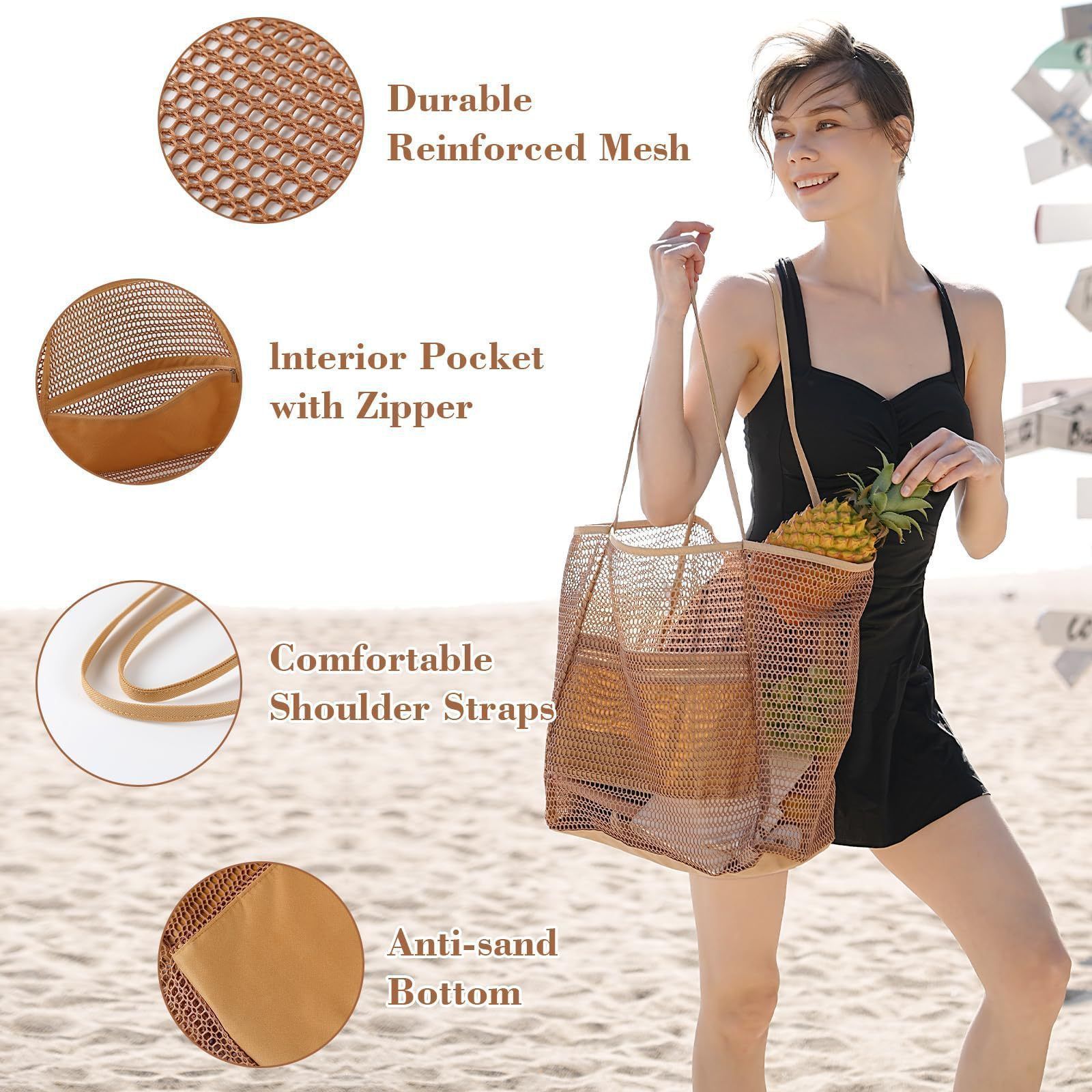 Beach Bag black - Image 7