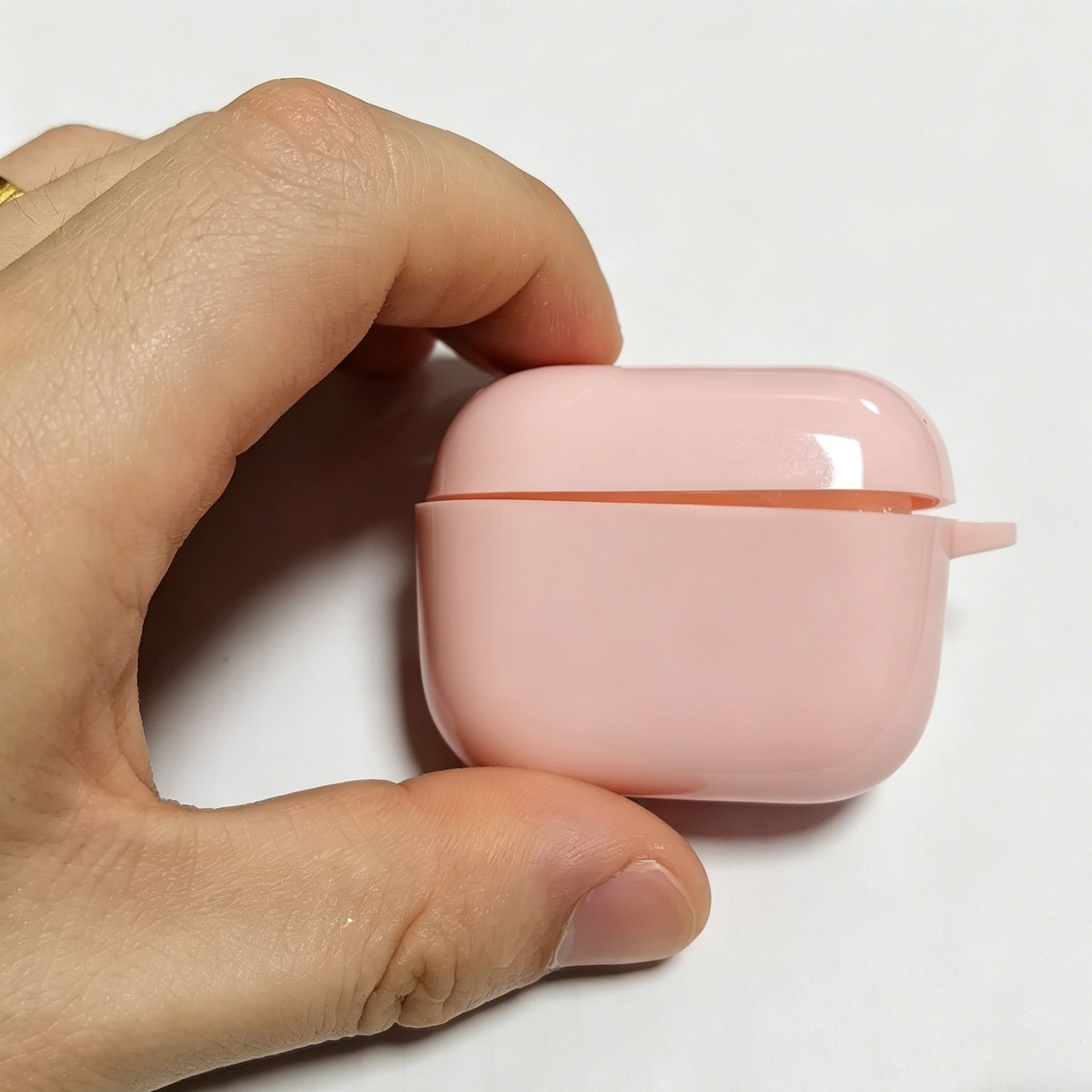 Black Bluetooth Earphone Case Apple AirPods 4 - Image 4