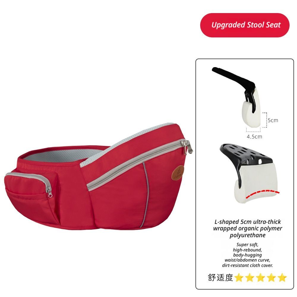 BrightRed(SeatCushionUpgradedwith5cmL-ShapedFoam) - Image 1