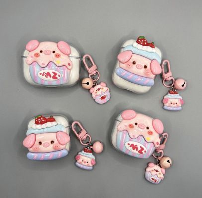 Cake Pig Bluetooth Earphone Case + pendant AirPods 4 - Image 4