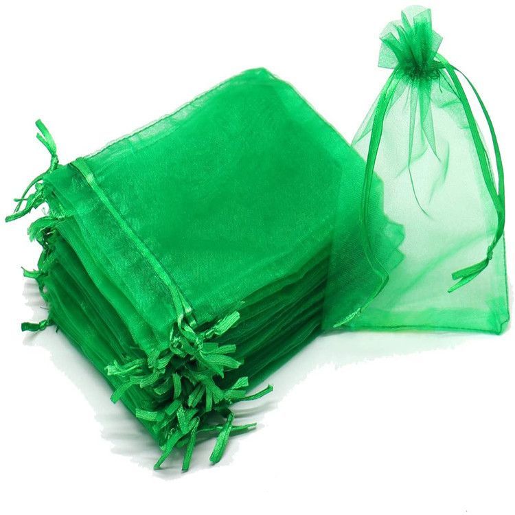 DarkGreenInsect-ProofMeshBags(20-Pack) - Image 1
