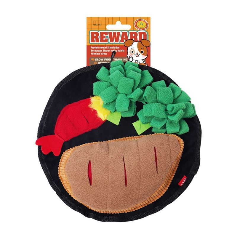 Dog Snuffle Mat for Foraging and Enrichment steak - Image 1