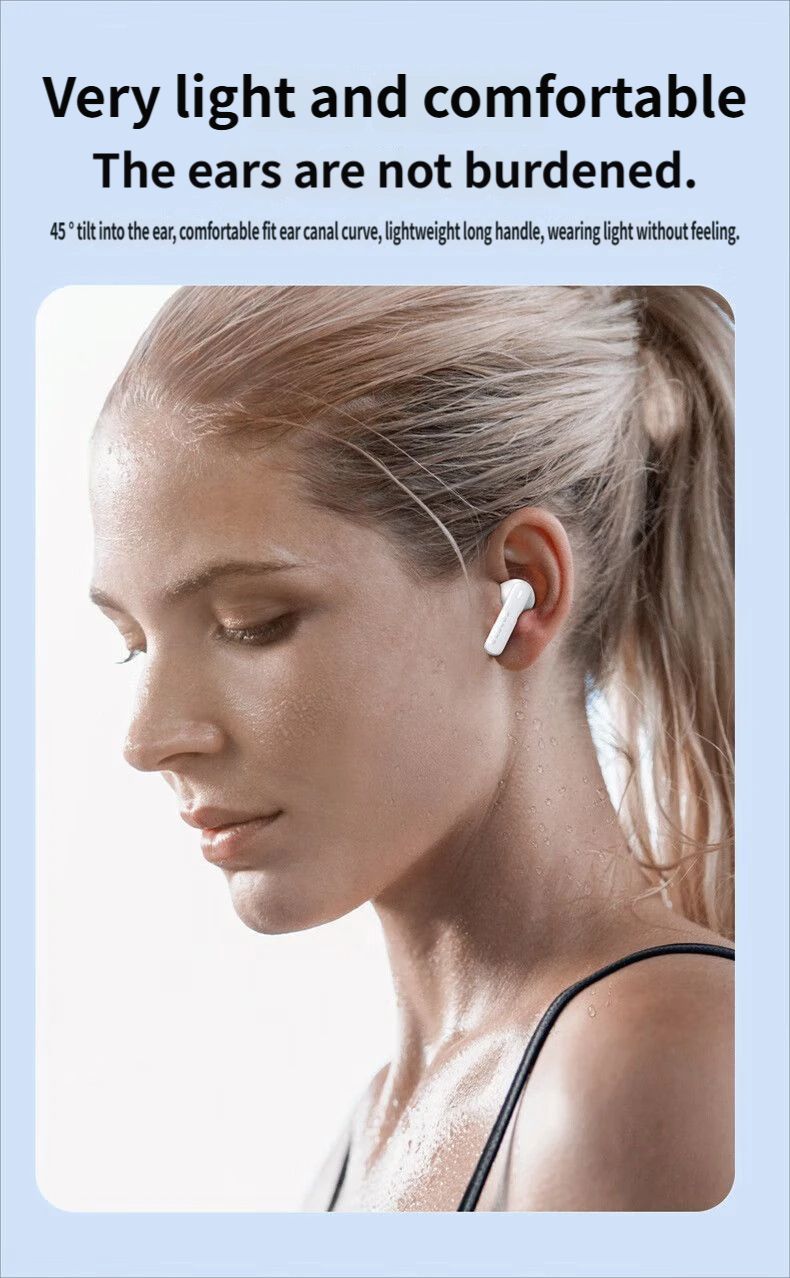 E16 Bluetooth headset-Blue - Image 7