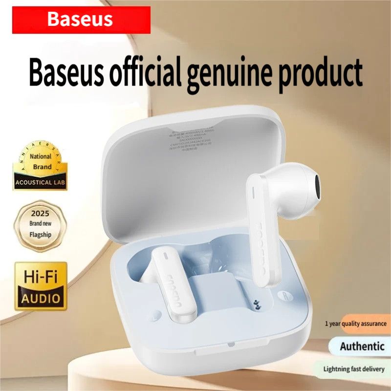 E16 Bluetooth headset-White - Image 1