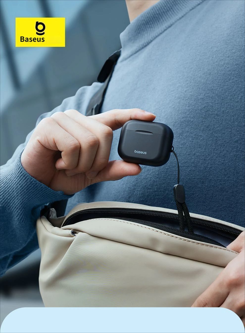E17 Bluetooth headset-Black - Image 7