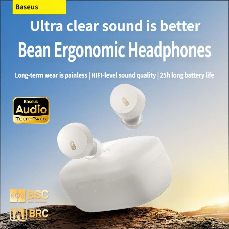 E18 Bluetooth headset-White - Image 4