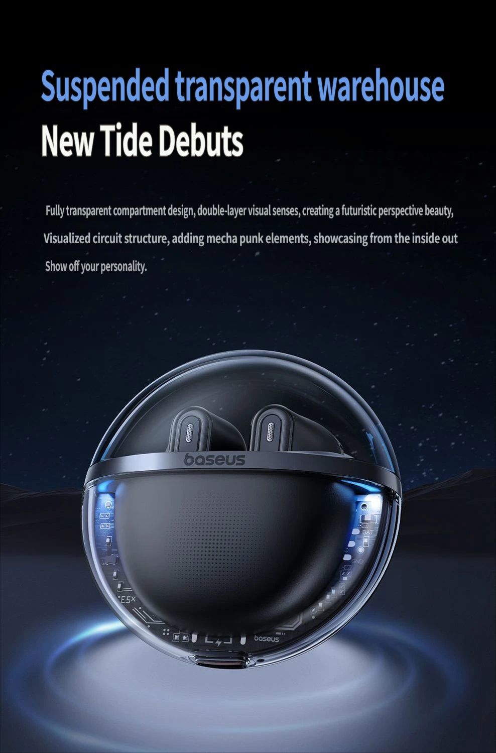 E5x Bluetooth headset-Black - Image 6
