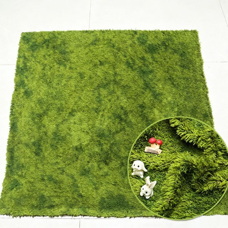 Enchanted Greenery Faux Moss Mat 100cm×100cm - Image 1