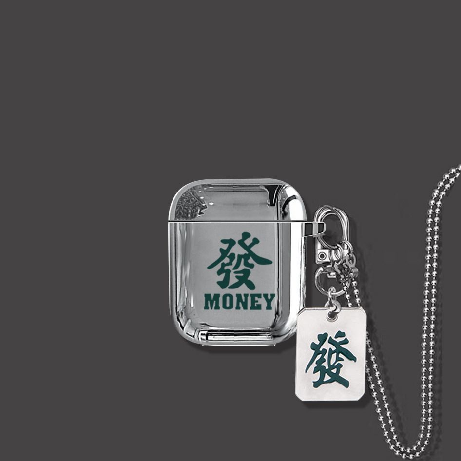 Facai AirPods 1 2 Case+Keyring+Necklace - Image 1