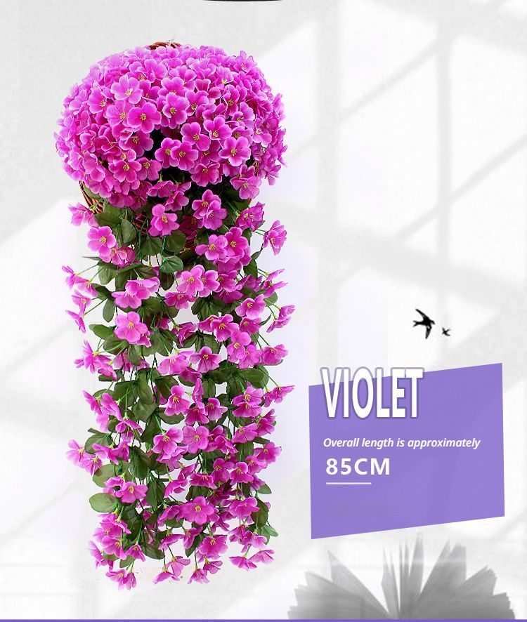 ArtificialFive-PetaledBrightRedFlowers - Image 3