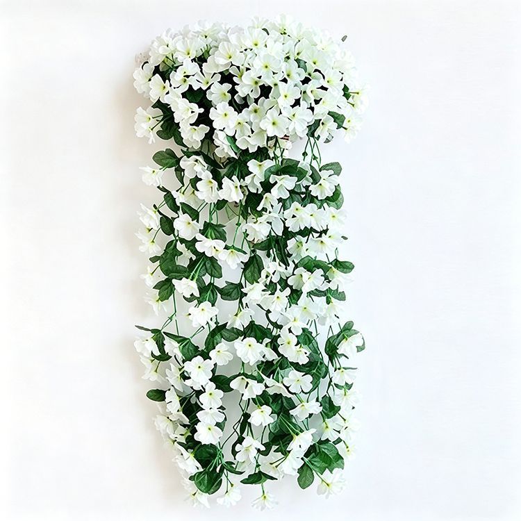 ArtificialFive-PetaledWhiteFlowers - Image 1