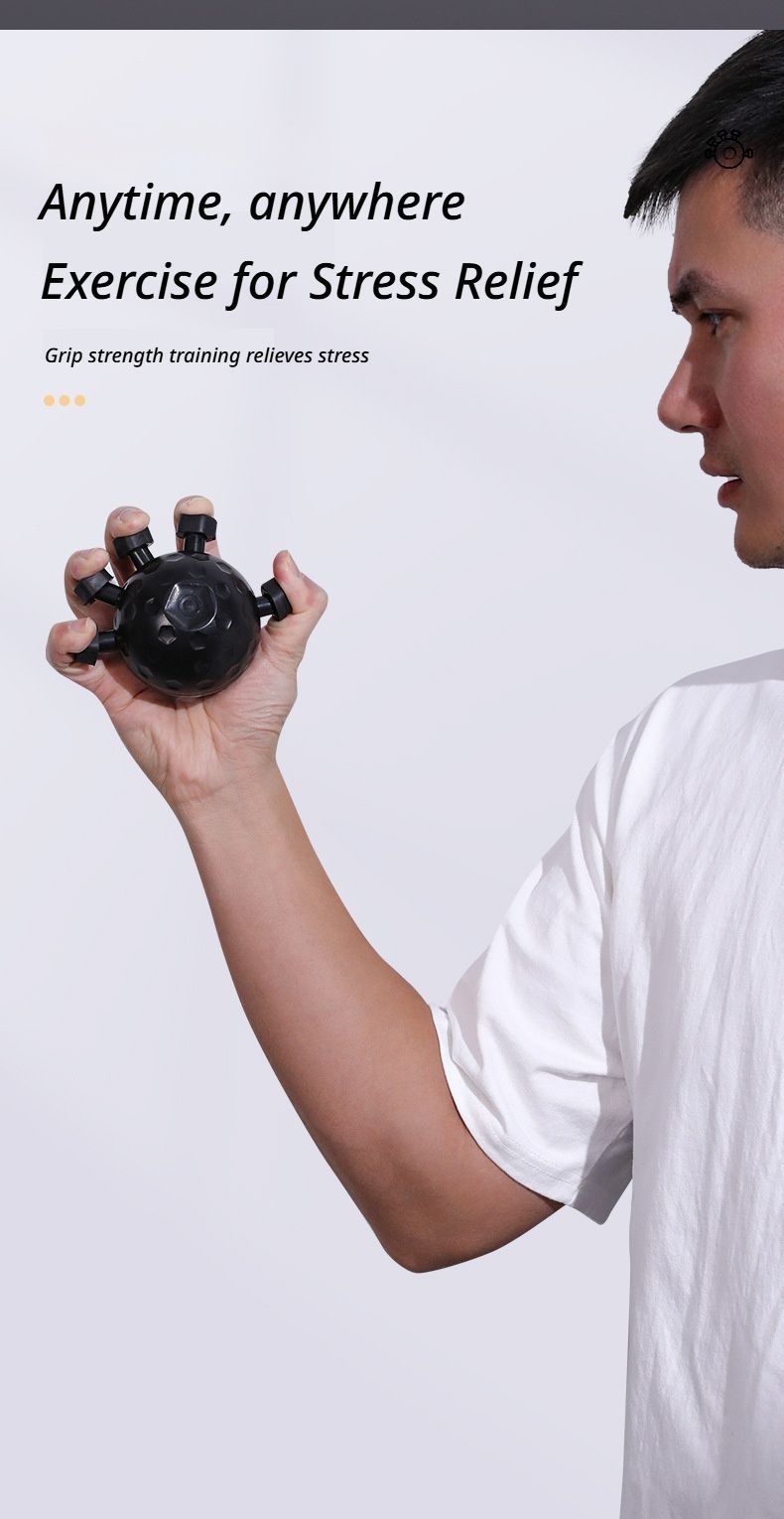 Five-finger strength tester-Black45kg - Image 4
