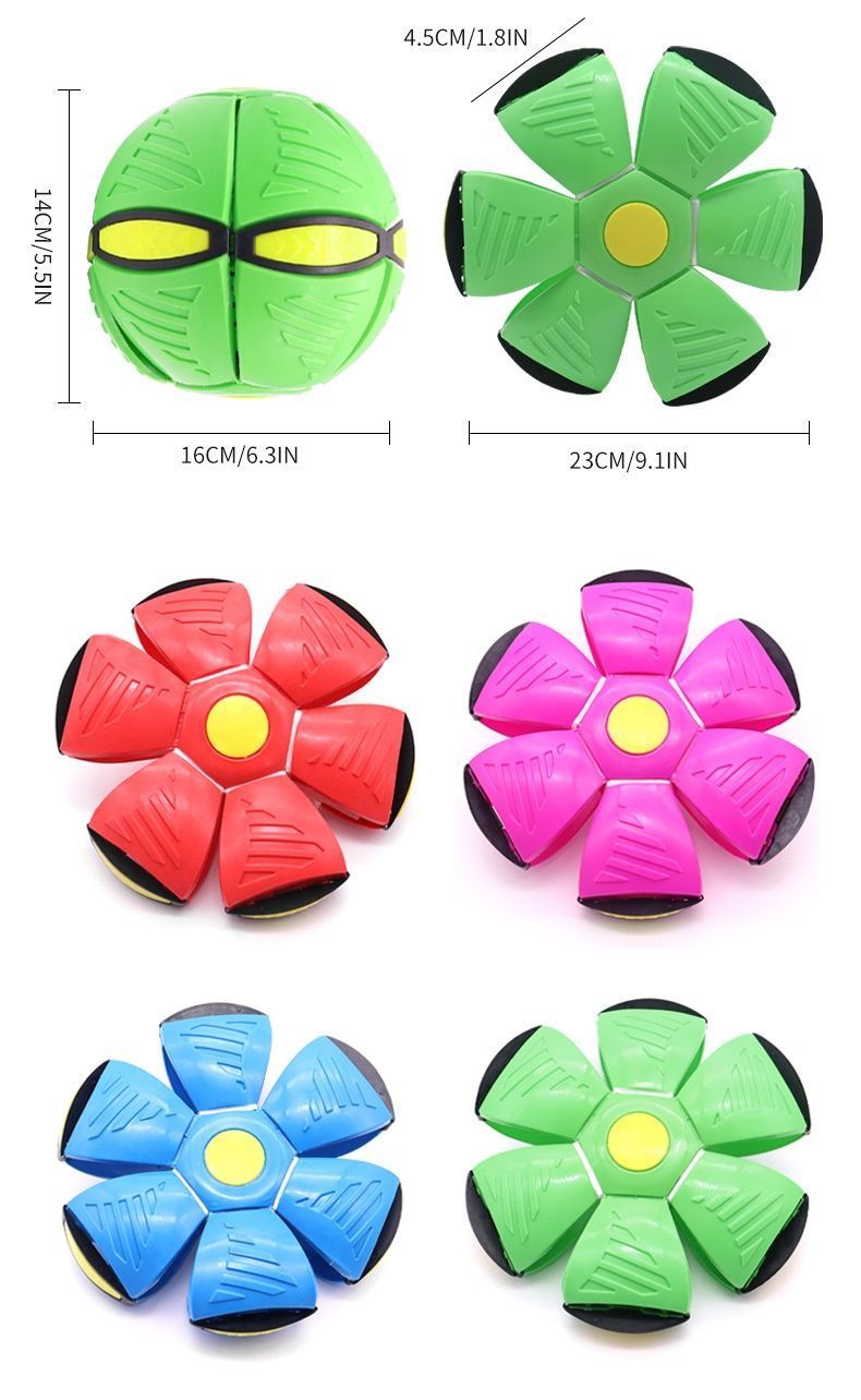 Frisbee Deformation Ball - green + No Light Version×5 - Image 3