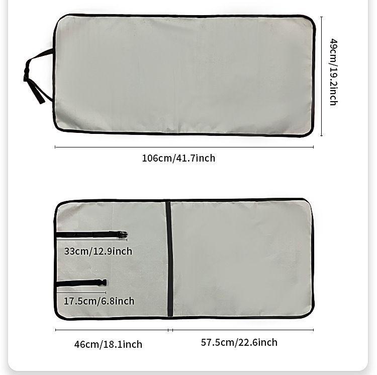 PetGrayBonePrintCarMat - Image 3