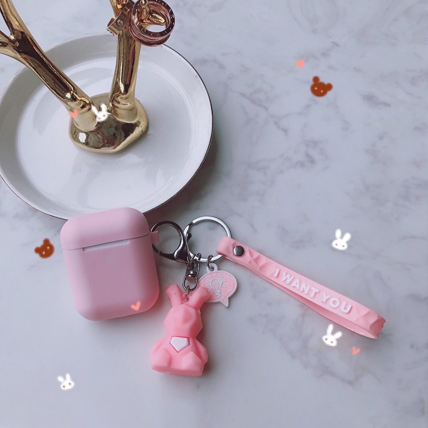 Grey set + Geometric Koala Apple AirPods pro - Image 4