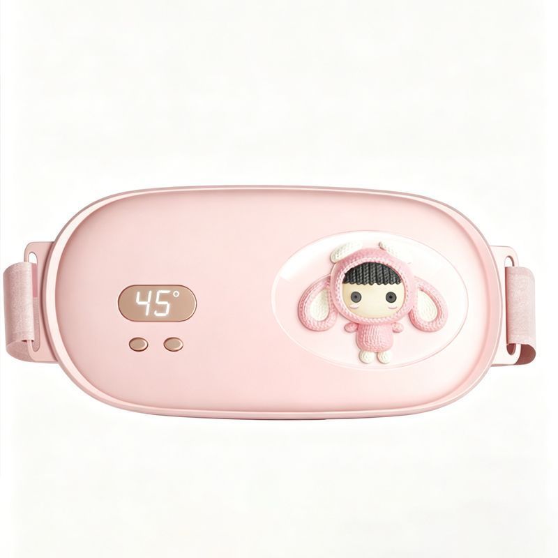 Heated Period Relief Waist Belt Pink Cute Baby - Image 1