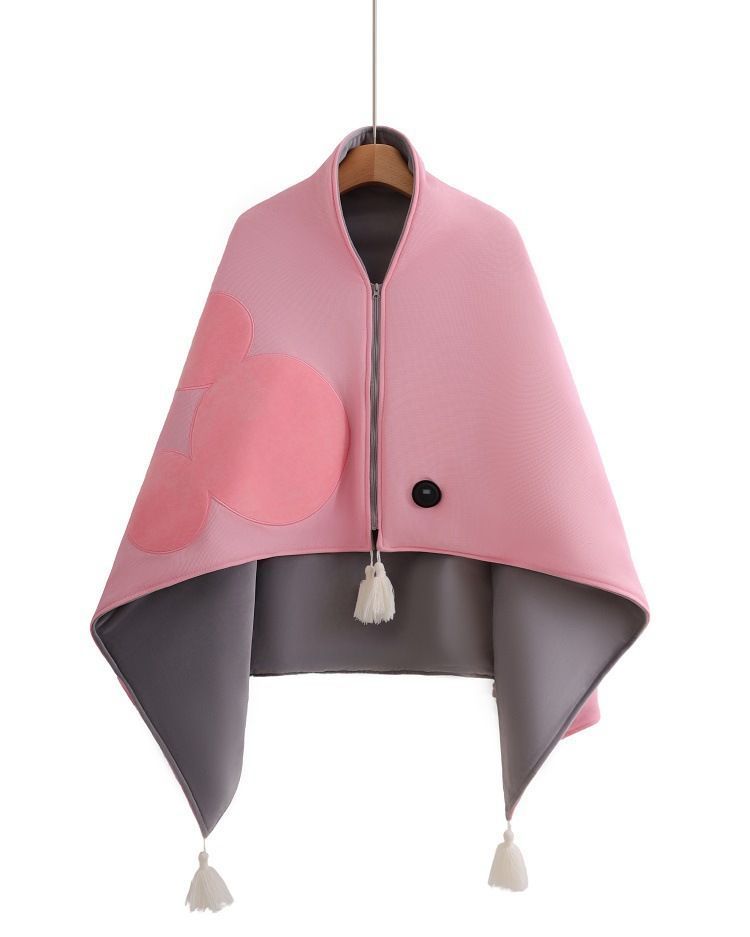Heating Shawl - Pink - Image 1