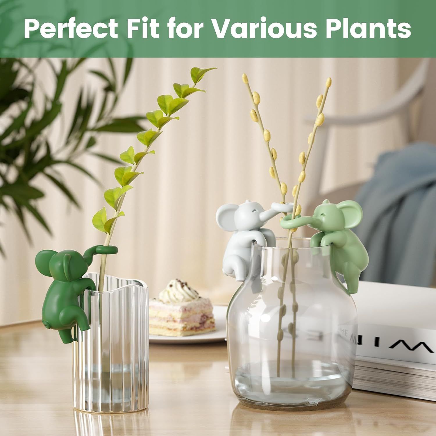 Hydroponic Plant Support Frame-Light green - Image 4