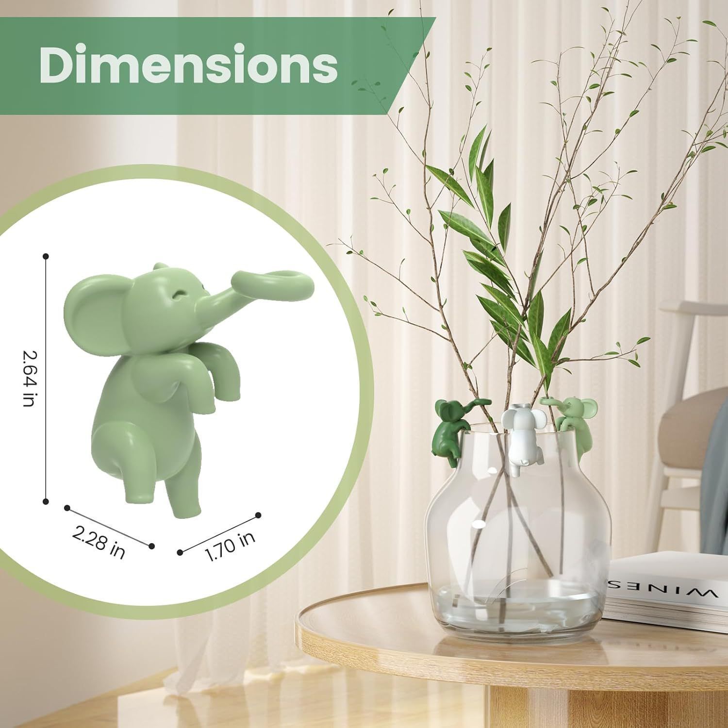 Hydroponic Plant Support Frame-Light green - Image 5