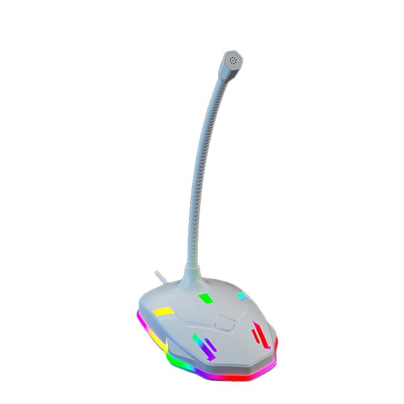 M9 Computer Noise Cancelling Microphone White - Image 1