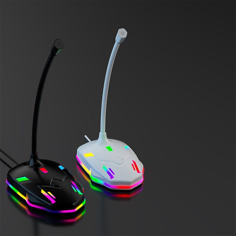 M9 Computer Noise Cancelling Microphone White - Image 2