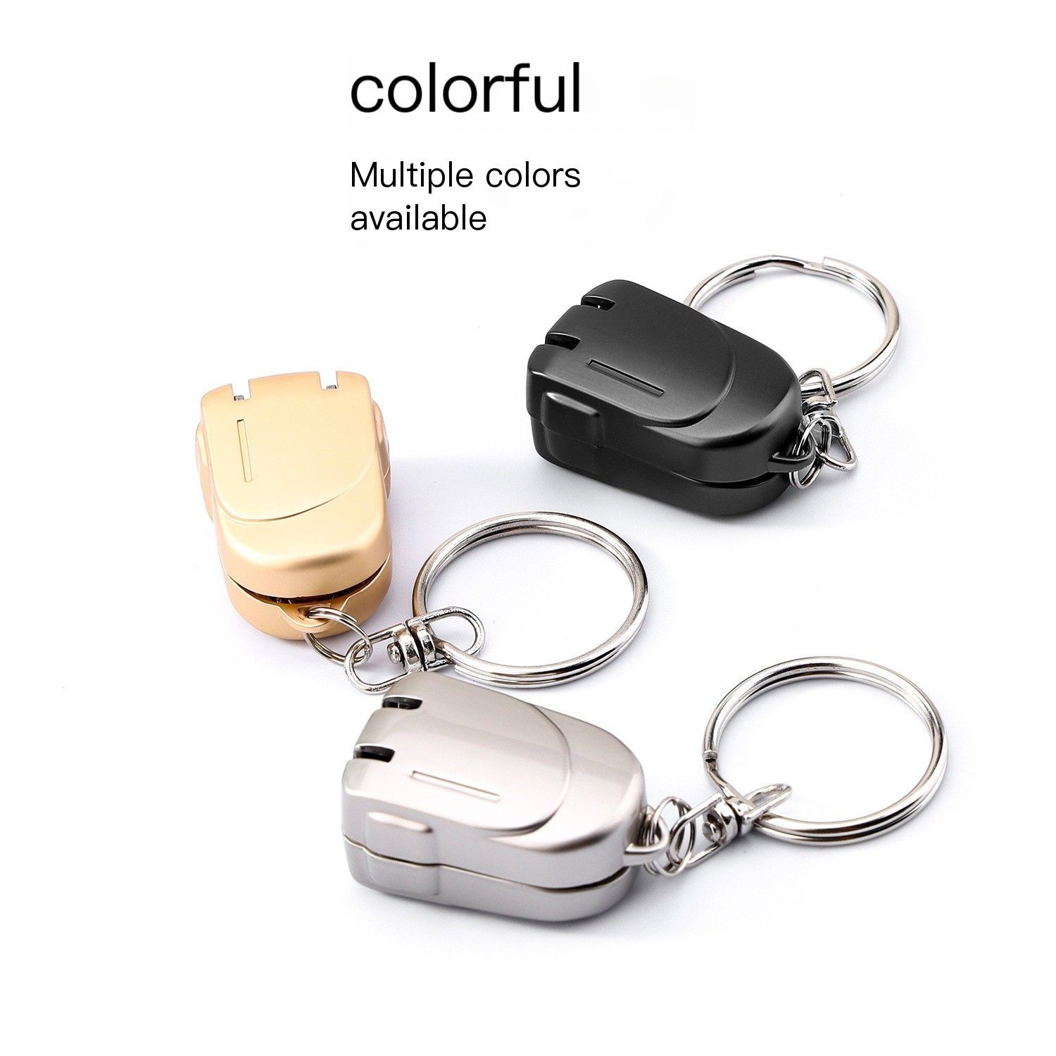 So he carried folding nail clippers-Black Mini cat - Image 1