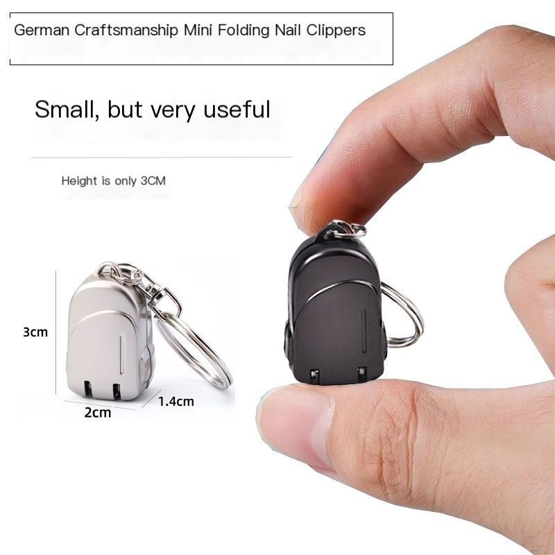 So he carried folding nail clippers-Gold Mini cat - Image 2