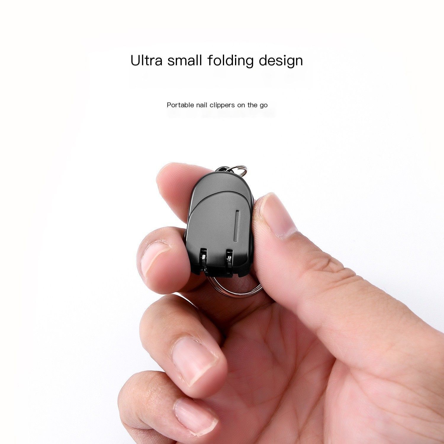 So he carried folding nail clippers-Titanium Gray Get Rich - Image 3