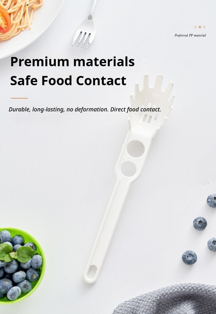 Noodle ladle white - Image 5