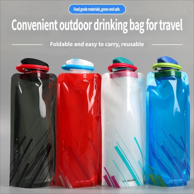 Portable Water Bottle - Black - Image 2