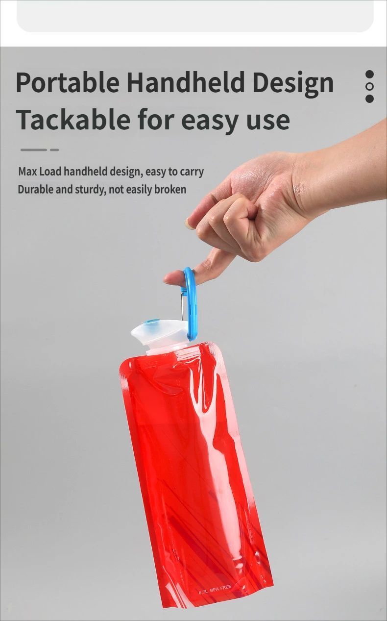 Portable Water Bottle - Black - Image 8