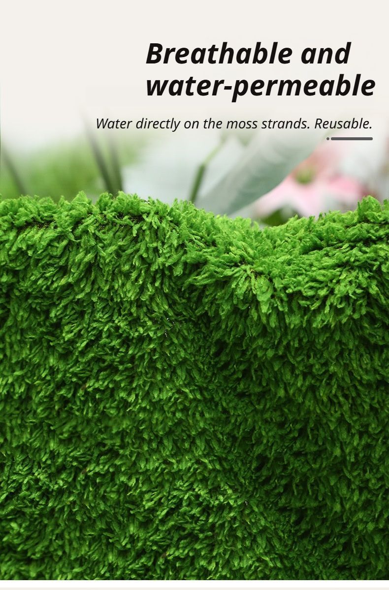 Pastoral Artificial Moss Turf 100cm×100cm - Image 5