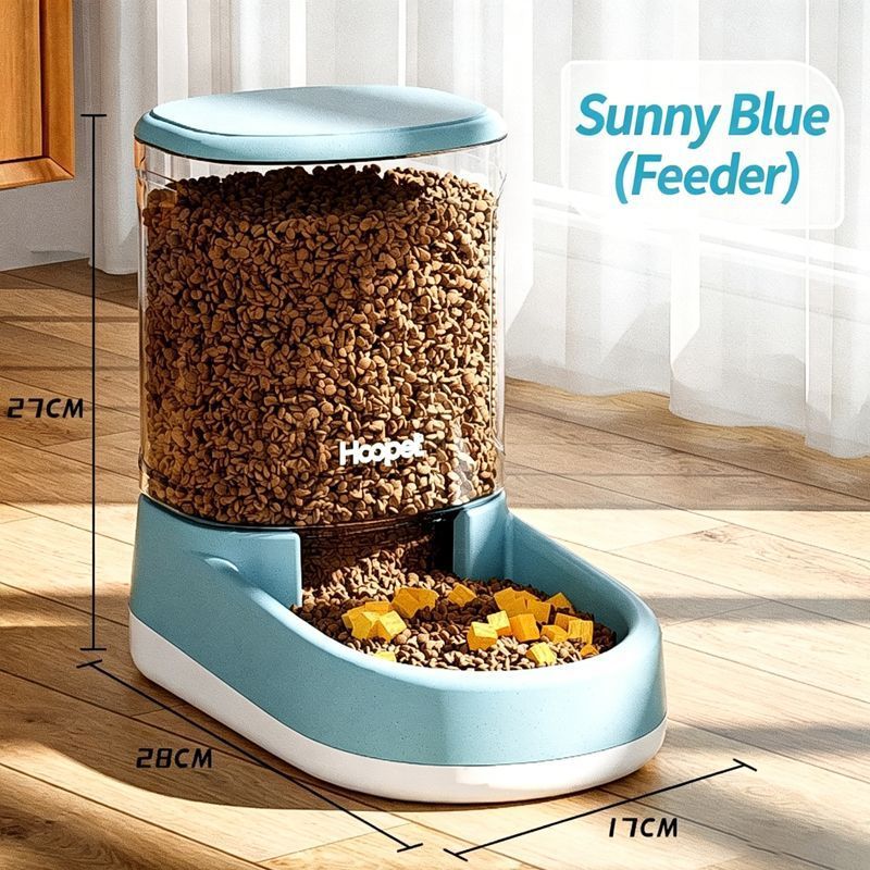Pet automatic feeder-Blue Feeder - Image 1