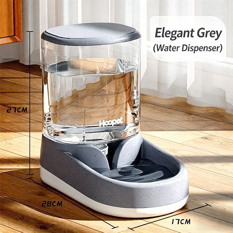 Pet automatic feeder-Gray Water Dispenser - Image 1