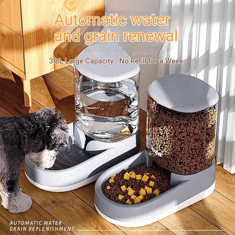 Pet automatic feeder-Gray Water Dispenser - Image 6