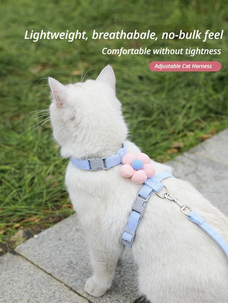 Pet Harness-pink+1.8m Leash+Size M - Image 2