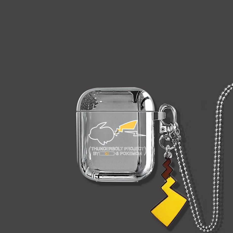 Pickup truck AirPods 1 2 case+keyring+Necklace - Image 1