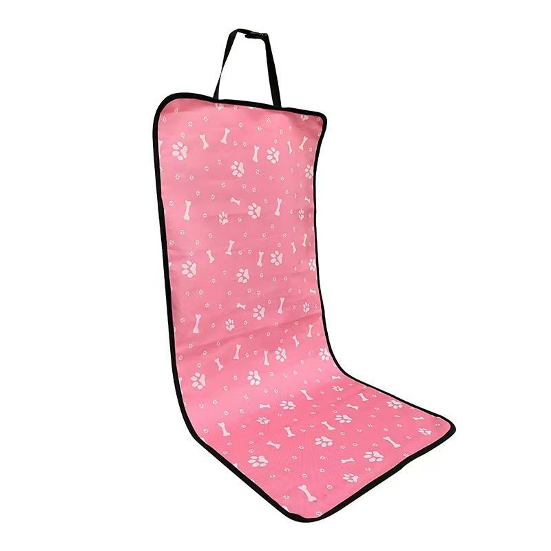 PetPinkBonePrint-CarMat - Image 1