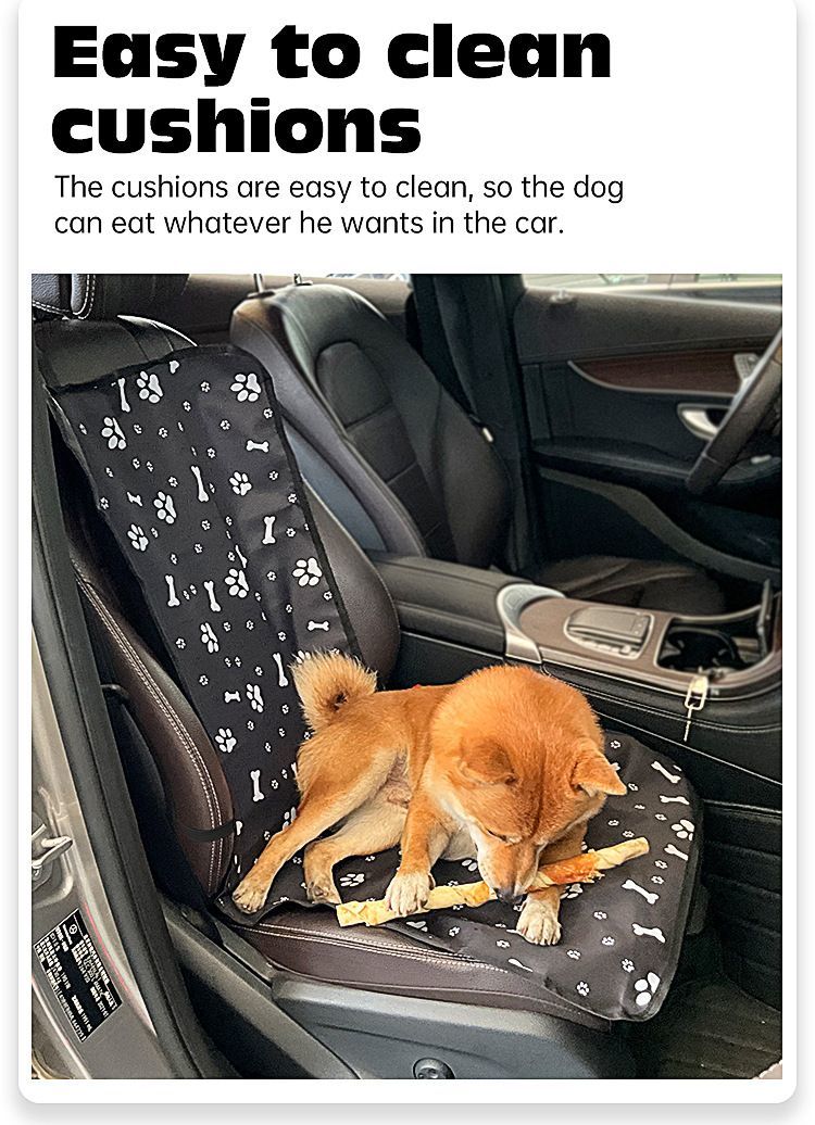 PetPinkPawPrintCarMat - Image 6