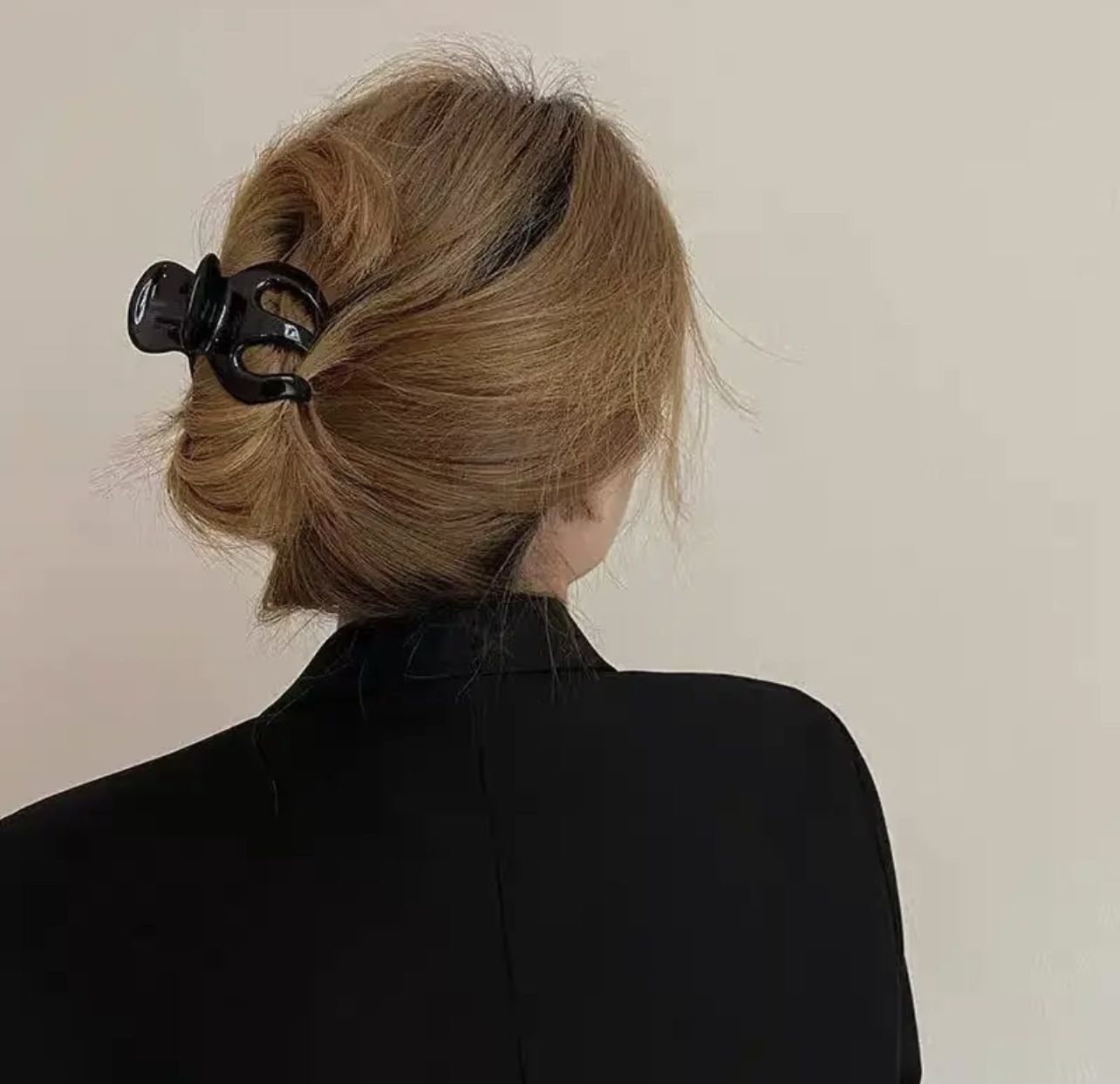 Pumpkin clasp hairpin accessory-Matte Black - Image 8