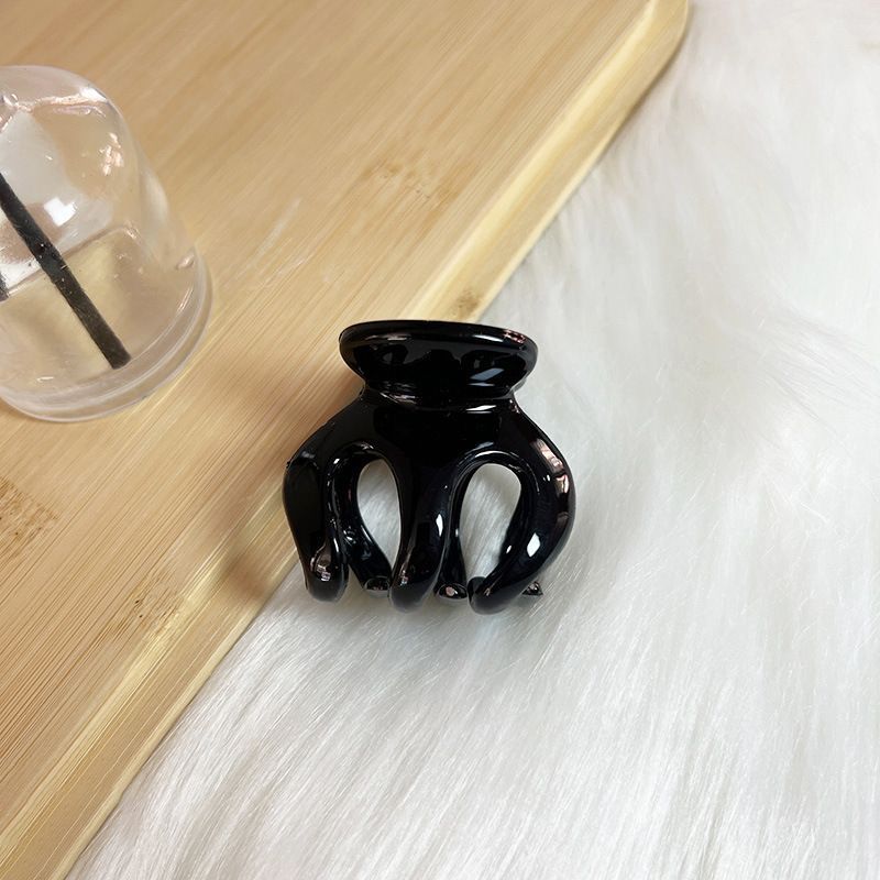 Pumpkin clasp hairpin accessory-Smoothblack - Image 4