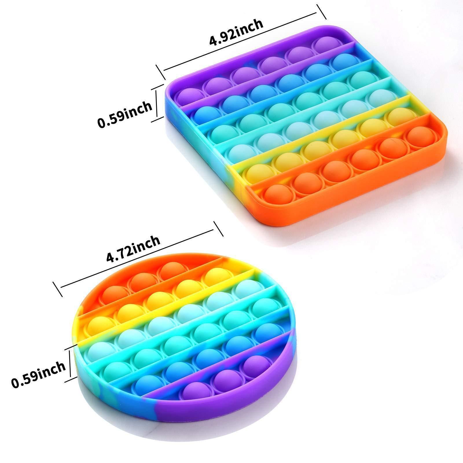 Puzzle Finger Bubble Fun Toy-Round - Image 4