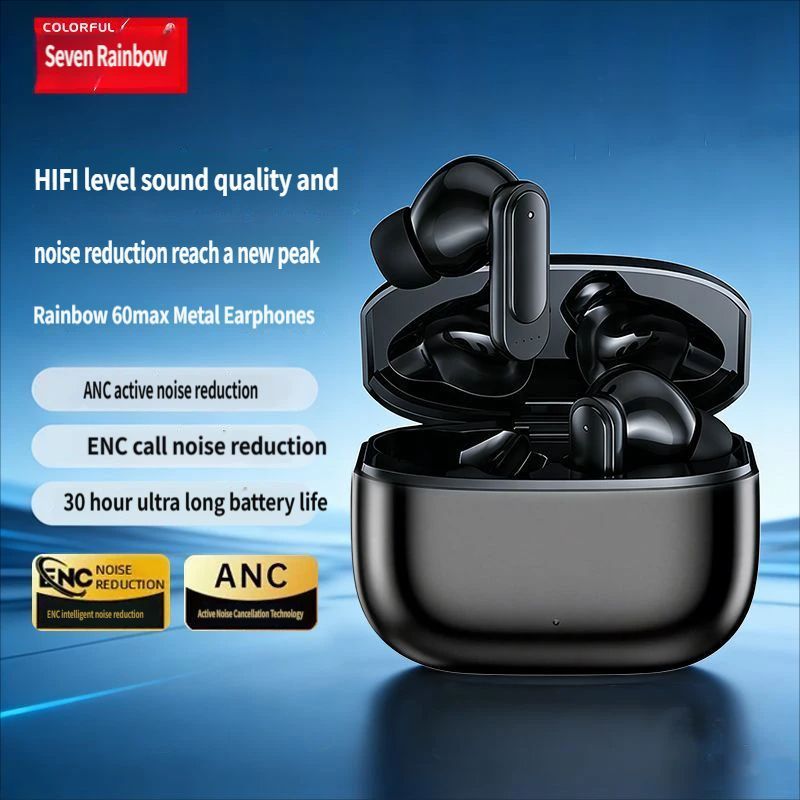 QL-60max Bluetooth headset-Black - Image 1