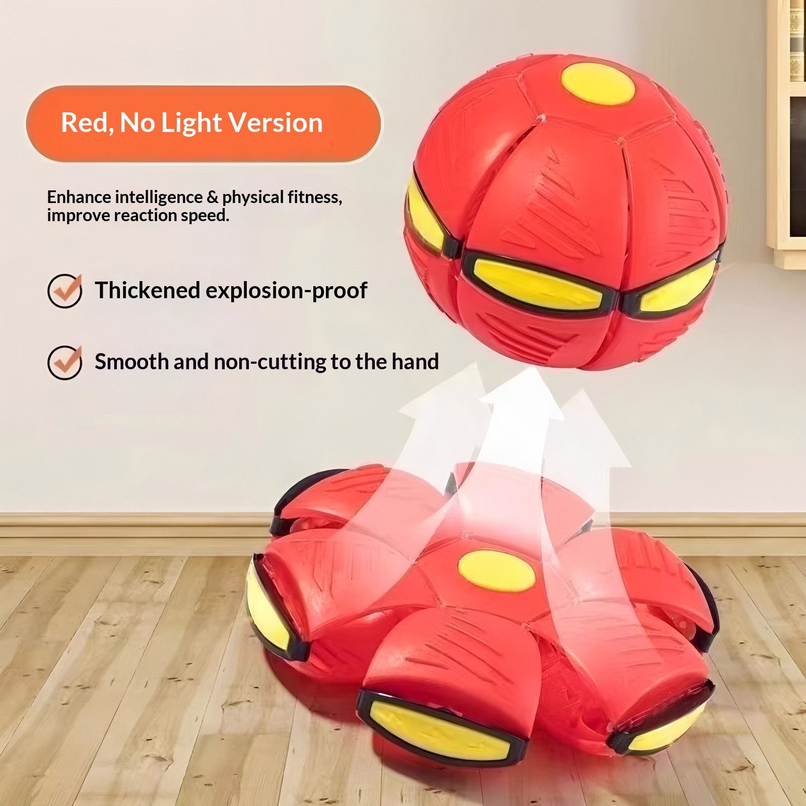 TransformingFlyingSaucerBall-Red(ThreeLights) - Image 4
