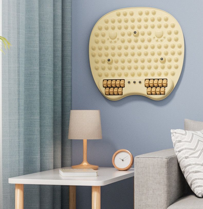 AcupressureMatwithRollers-Beige - Image 2