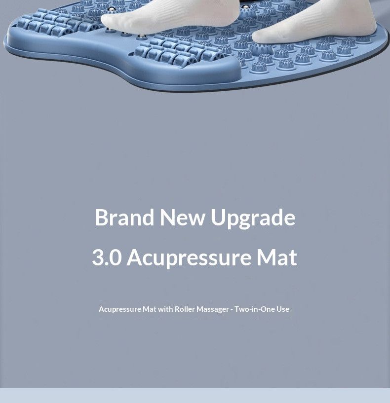 AcupressureMatwithRollers-Beige - Image 4