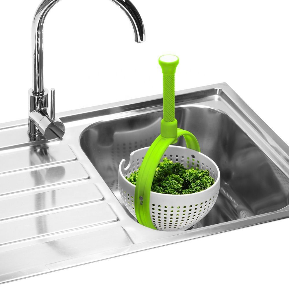 Rotating draining basket-Green - Image 2